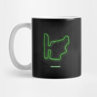 Hungaroring Circuit Neon Mug